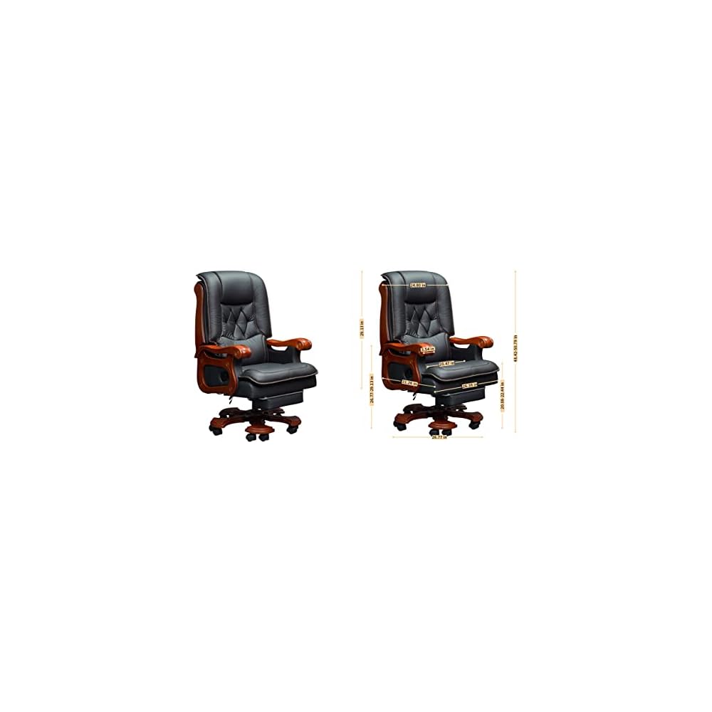 Evan Ergonomic Executive Office Chair with Heating, Ventilation and 2-Point Vibration Massage, High-Back Manager Chair, Black