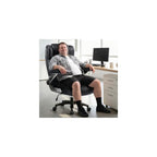 OFIKA 700LBS Heavy Duty Big&Tall Office Chair, 5D Flip Arms & Lumbar | Executive Chair,Dual Rubber Casters,Adjustable Lumbar Support,Thick Padded Seat,Sturdy Steel Frame,Computer Office Use